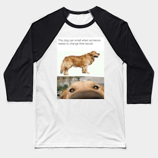 Dog Lancet Meme Baseball T-Shirt